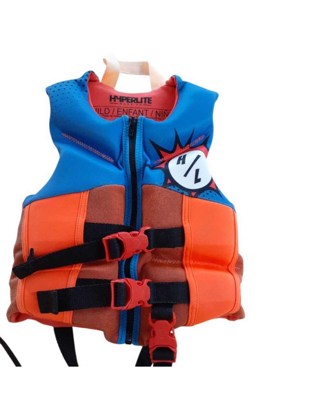 Hyperlite Adjustable Buckles & Straps Life Vest For Kids 33 - 5- lbs NWOT